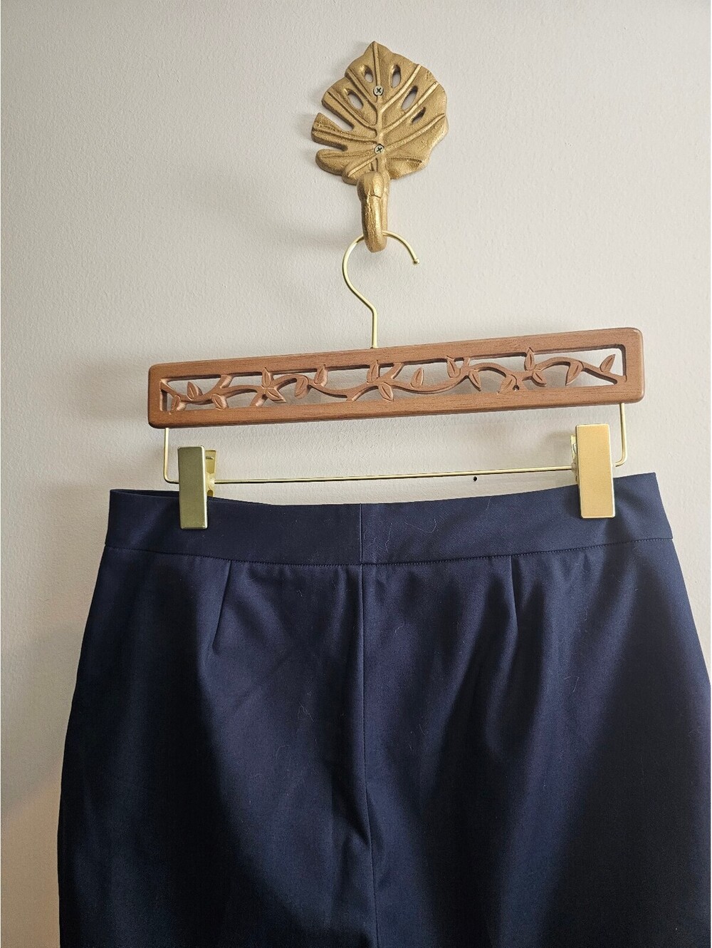 Oscar De La Renta Pants Navy Womens Size 8 Dress Pants